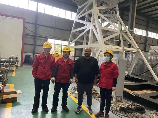 Pneumatic Motor Manriding Winch 10KN Capacity 1000kg CE ISO Certified