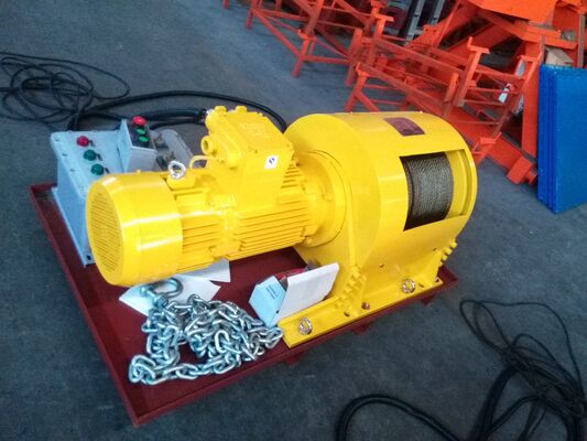 55 KW-6 Electric Man Riding Winch with 13500 lb Max Force