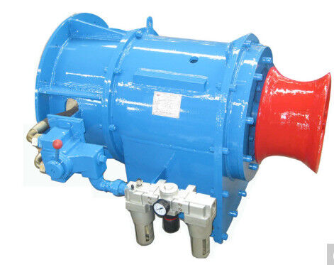 Aluminum Alloy Housing Material Pneumatic Hoist Air Consumption 0.8m3/min Safety Features Overload Protection