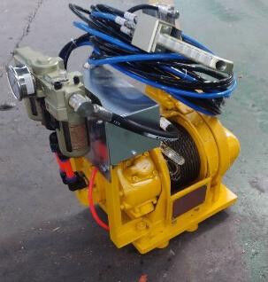 Air Motor Powered Pneumatic Lifting Winch Explosion Proof JQHS-50×12LZ(A)