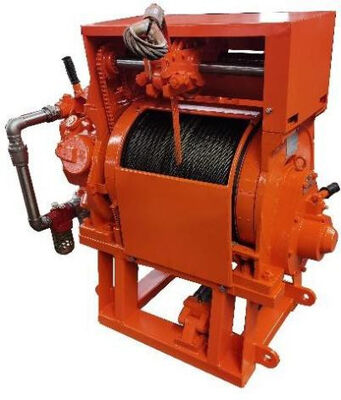 Compact Structure Automatic Rope Winch XJFH-5/35KZP Small Size Lightweight 16kw
