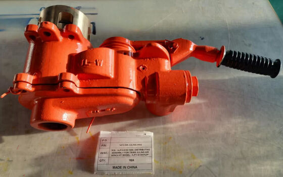 Pneumatic Air Winch Distributing Assembly For Oil Fields