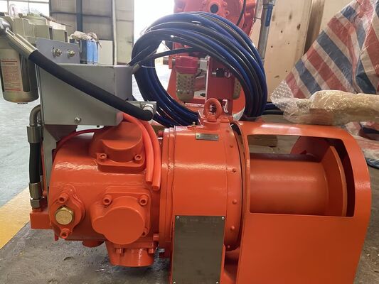 Single Support Piston Type Pneumatic Winch Hoist JQH-5×48QB For Hauling And Lifting
