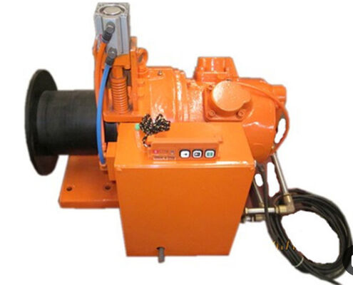 Telecontrol Pneumatic Winch Remote Control Gas Control For Oilfield