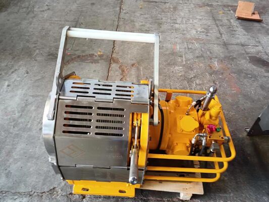 Pneumatic Motor Manriding Winch 10KN Capacity 1000kg CE ISO Certified