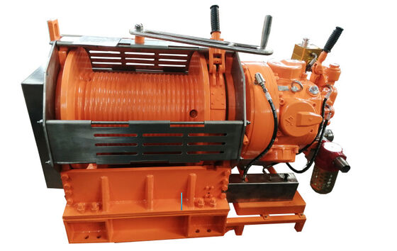 15kN Manned Pneumatic Winch ZJQH-15×20B Personnel And Material Lifting