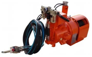 JQH-10×24QB Pneumatic Winch 0.5T-10T Capacity